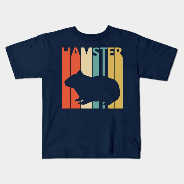 Vintage 1980s Hamster Pet Lover Gift Kids T-Shirt by GWENT